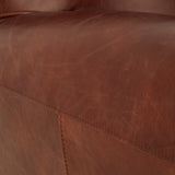 Brazier Brown Leather Classic Armchair