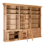 Mogansen Oakwood Section Bookcase With Ladder