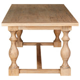 Burdock Oak Wood Dining Table