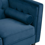 Bosco Blue Velvet Sofa