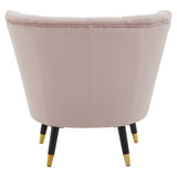 Chrishell Dusky Pink Velvet Chair