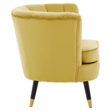 Chrishell Pistachio Velvet Chair