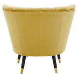 Chrishell Pistachio Velvet Chair