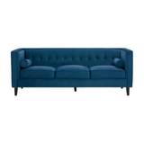 Bosco Blue Velvet Sofa