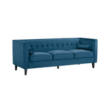 Bosco Blue Velvet Sofa