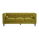 Bosco Olive Green Velvet Sofa