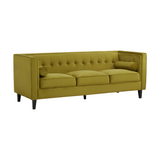 Bosco Olive Green Velvet Sofa