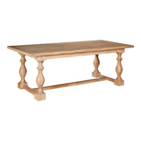 Burdock Oak Wood Dining Table